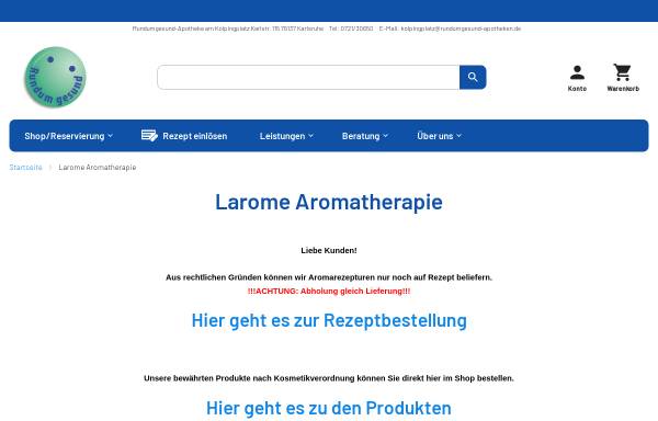 Vorschau von www.larome.de, Fortuna L'Arome