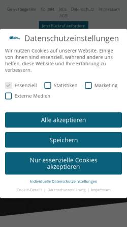 Vorschau der mobilen Webseite www.elha-service.de, es Küchen GmbH