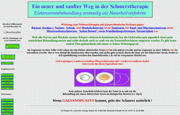 Vorschau von www.galvanoplast.de, Galvanoplast