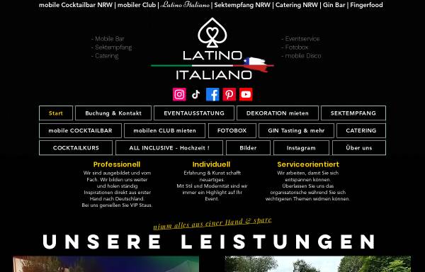 Vorschau von www.latinoitaliano.com, Latino Italiano