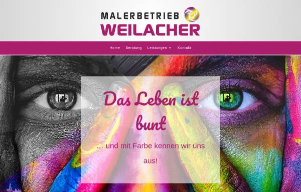 Vorschau von www.maler-weilacher.de, Malerbetrieb Weilacher