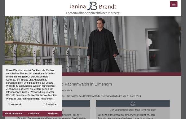 Vorschau von www.brandt-recht.de, Kanzlei J. Brandt