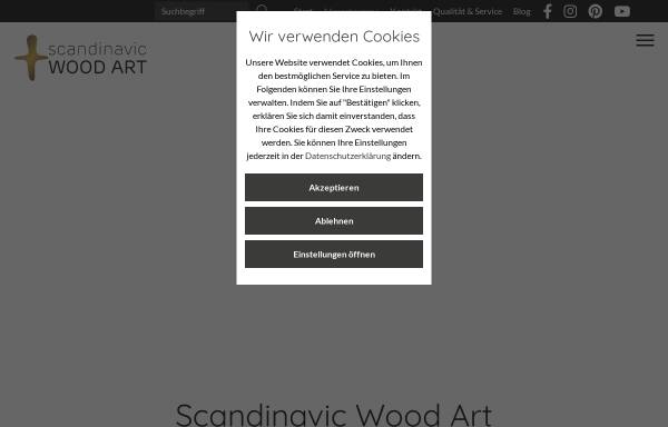 Vorschau von www.scandinavic-woodart.de, Scandinavic Wood Art