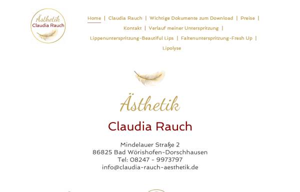 Claudia Rauch Ästehtik