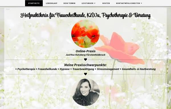 Vorschau von www.psychotherapie-katzberg.de, Psychotherapie und Beratung, Heilpraktikerin Romy Katzberg-Koch