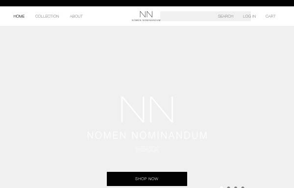 Vorschau von nomennominandum.com, Nomen Nominandum