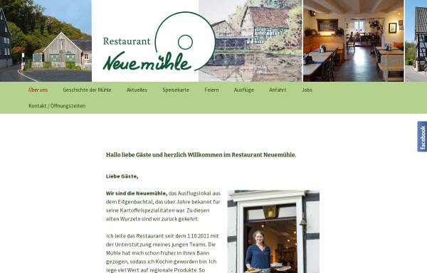Vorschau von www.restaurant-neuemuehle.de, Restaurant Neuemühle