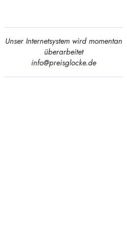 Vorschau der mobilen Webseite www.preisglocke.de, Preisglocke