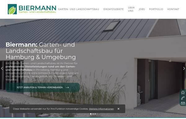 Vorschau von www.galabau-biermann.de, Garten und Landschaftsbau Biermann