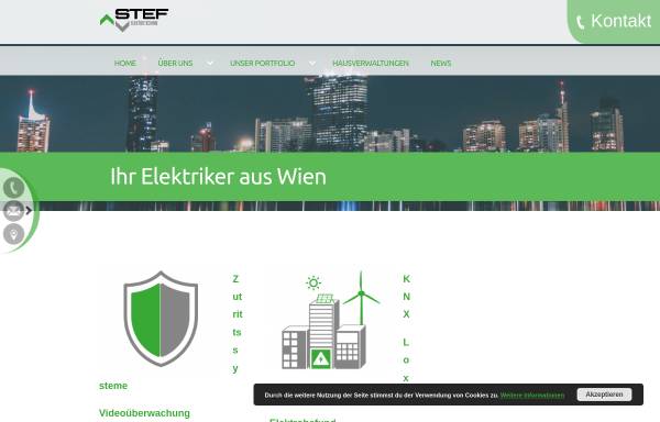 Vorschau von www.stef.co.at, STEF-Elektrotechnik GmbH