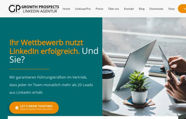 Vorschau von www.growthprospects.de, GP Growth Prospects GmbH