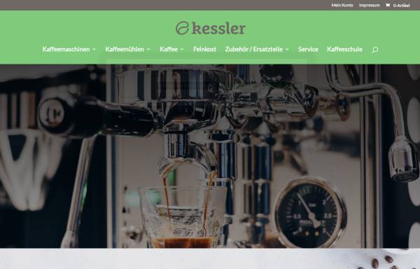Vorschau von www.espresso-kessler.de, espresso-kessler GmbH