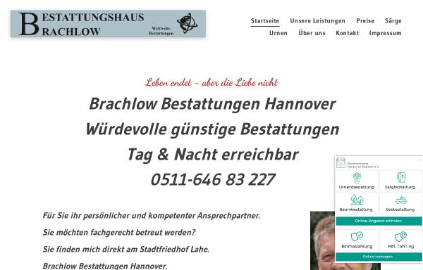 Vorschau von www.brachlow-bestattungen.de, Brachlow Bestattungen