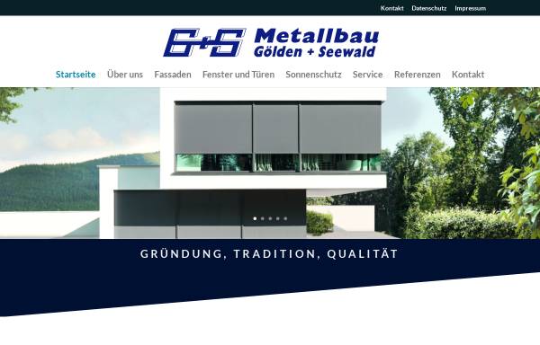 Vorschau von www.goelden-seewald.de, Gölden + Seewald Metallbau GmbH