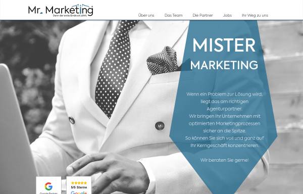 Vorschau von www.mister.marketing, Mister Marketing