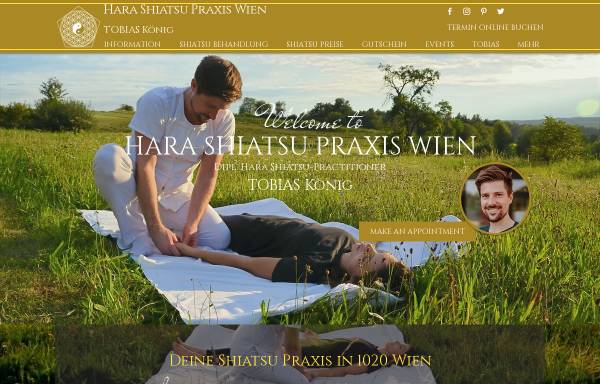 Vorschau von www.shiatsu-praxis-wien.at, Hara Shiatsu Praxis Wien - Tobias König