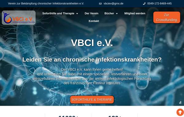 Vorschau von www.vbciev.de, VBCI e.V.