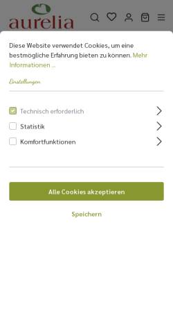 Vorschau der mobilen Webseite allgaeuer-naturprodukte.de, Allgäuer Naturprodukte