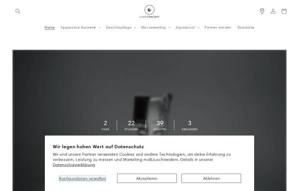 Vorschau von www.cureconcept.de, Cure Concept