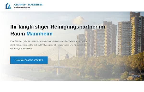 Vorschau von www.cleanup-mannheim.de, Cleanup Mannheim