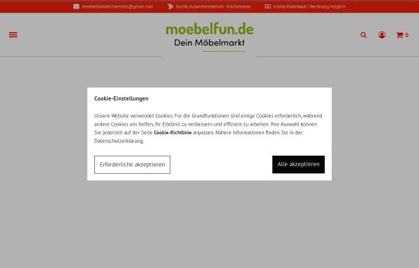 Vorschau von www.moebelfun.de, moebelfun.de dein Moebelmarkt