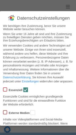 Vorschau der mobilen Webseite psmaler.de, Malerfachbetrieb Schwamborn
