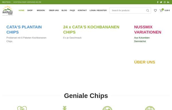 Vorschau von www.nativosfood.de, Nativosfood