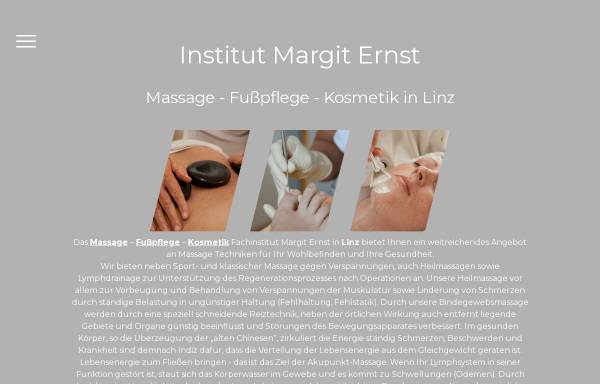 Vorschau von www.massage-ernst.at, Institut Margit Ernst