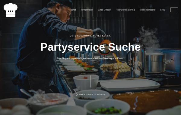 Vorschau von www.partyservice-suche.de, Partyservice Suche