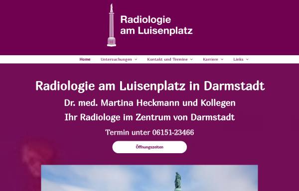 Vorschau von www.radiologie-luisenplatz.de, Radiologie am Luisenplatz