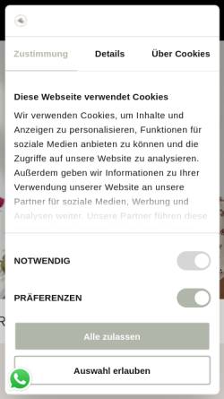 Vorschau der mobilen Webseite macopine.de, Ma Copine Extensions