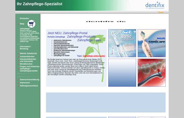 Vorschau von www.dentifix.de, Dentifix