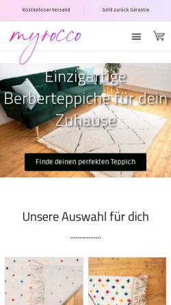 Vorschau der mobilen Webseite myrocco.de, Lüdeck & Mayer GbR