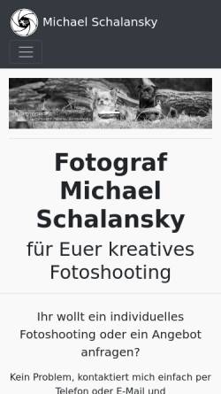 Vorschau der mobilen Webseite www.fotograf-michael-schalansky.de, Fotograf Michael Schalansky