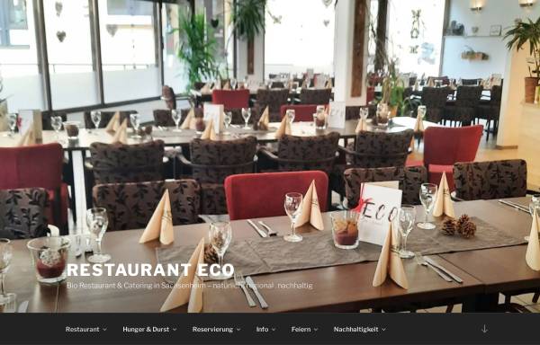 Vorschau von www.restaurant-eco.de, Restaurant ECO