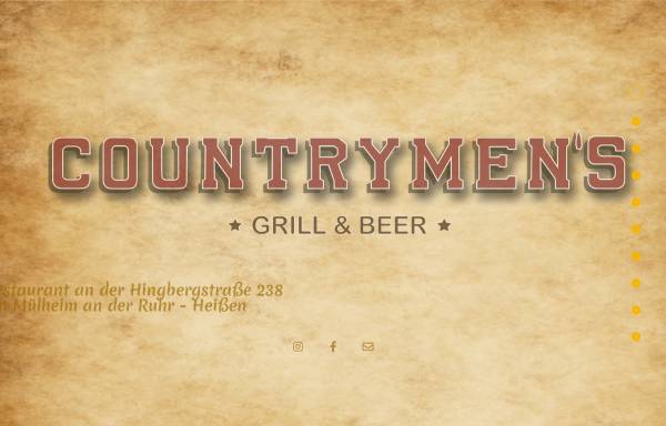 Vorschau von countrymens.de, Countrymen's Grill & Beer