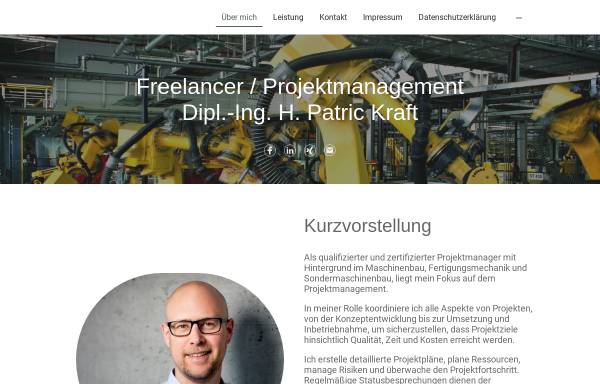 Freelancer Hans Patric Kraft