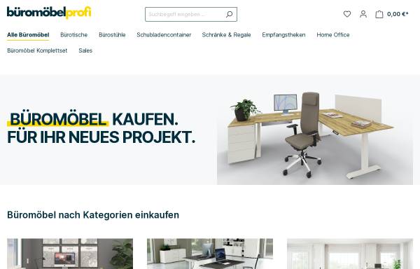 Vorschau von www.bueromoebel-profi.de, büromöbelprofi