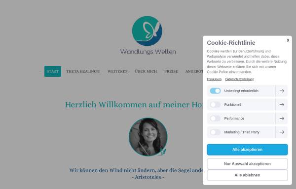 Vorschau von www.wandlungswellen.de, Wandlungs Wellen