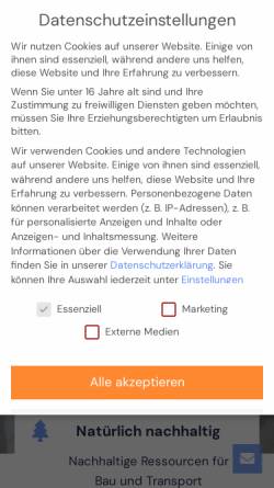 Vorschau der mobilen Webseite www.haudenschild.ch, Haudenschild AG