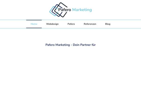 Vorschau von pafero-marketing.de, Pafero Marketing