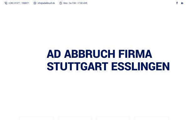 Vorschau von adabbruch.de, AD Abbruch
