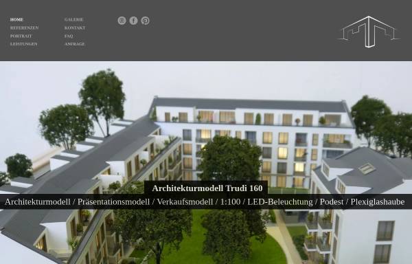Vorschau von www.architektur-modellbau.de, Trifanovs Raimonds und Jurane Zane GbR