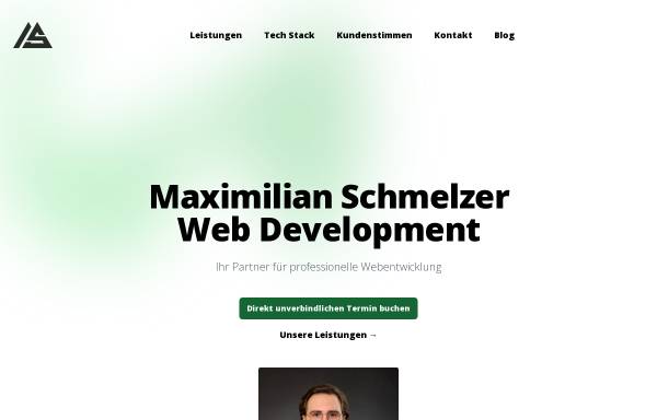 Maximilian Schmelzer Web Development