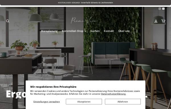 Vorschau von primovero.ch, Primo Vero GmbH