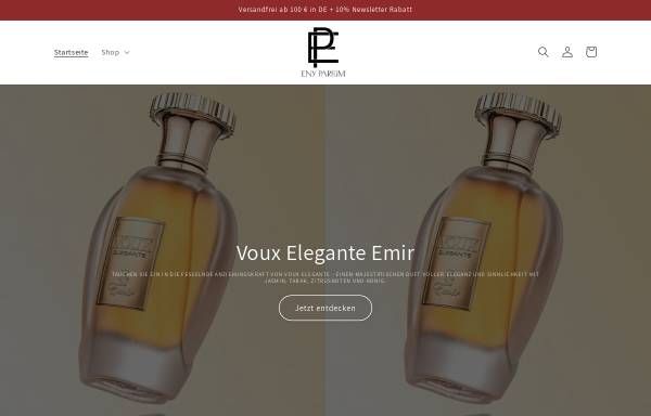 Vorschau von enyparfum.com, ENY Parfum