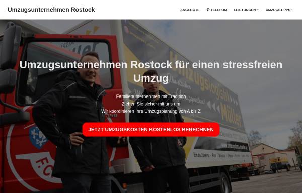 Vorschau von rostock-umzugsfirma.de, Umzugsfirma Müller
