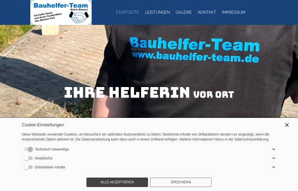 Vorschau von www.bauhelfer-team.de, Bauhelfer-Team