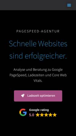 Vorschau der mobilen Webseite ladezeit-optimierung.com, Ladezeit-Optimierung.com