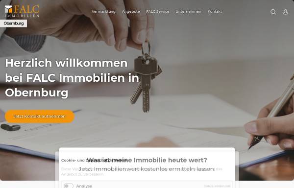Vorschau von www.falcimmo.de, FALC Immobilien